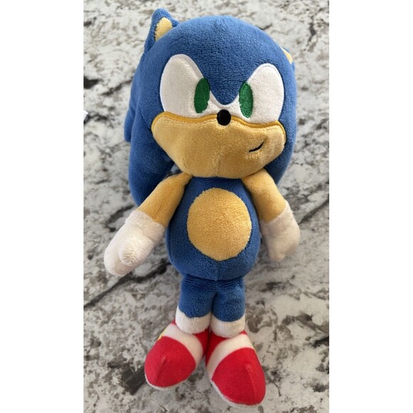Knuckles the Echidna and Sonic the Hedgehog 10 inch Plush SEGA - Picture 5 of 12